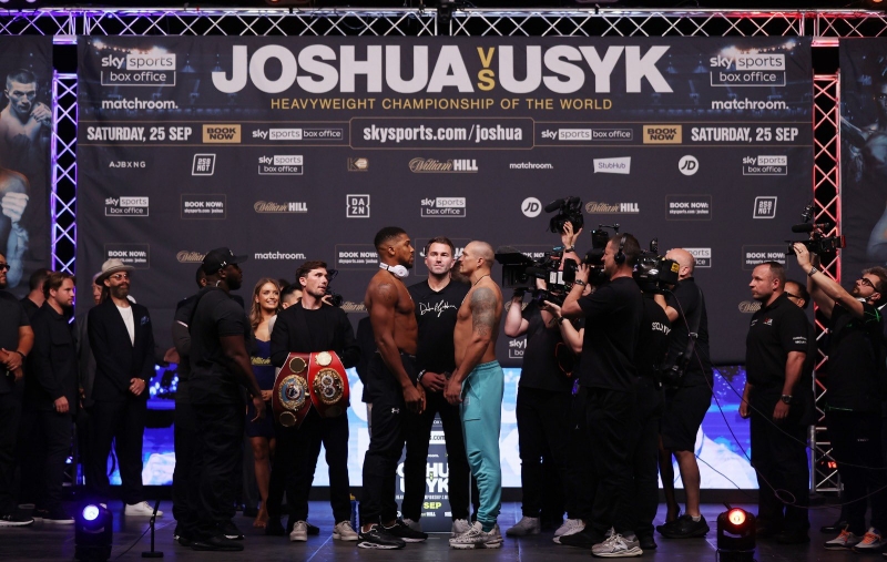 Джошуа — Усик: онлайн-трансляція бою за чемпіонські пояси WBA Super, WBO та IBF у Лондоні