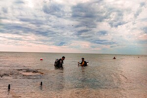 Тело женщины, утонувшей неделю назад в Фонтанке, прибило к скалам
