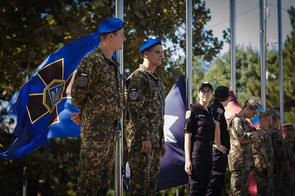 В парке Победы открыли аллеи назвали в честь подразделений Сил обороны