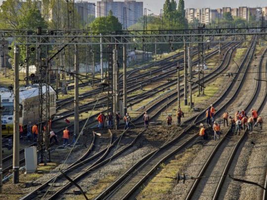 росія будує нову залізничну лінію на південь України